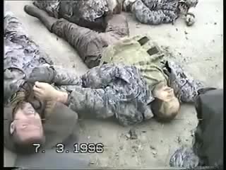 chechnya - have you seen, friend, the eyes of an officer's head cut off by a chechen? ?